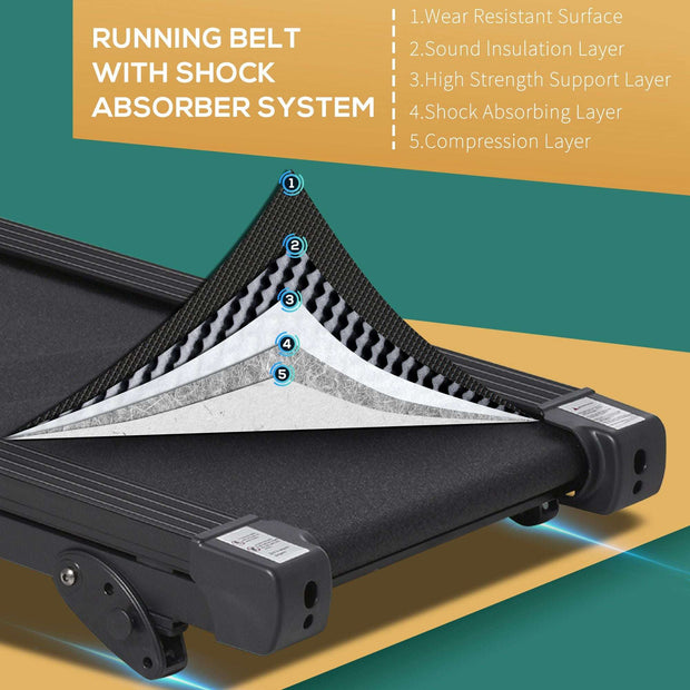 Foldable Compact Home Treadmill