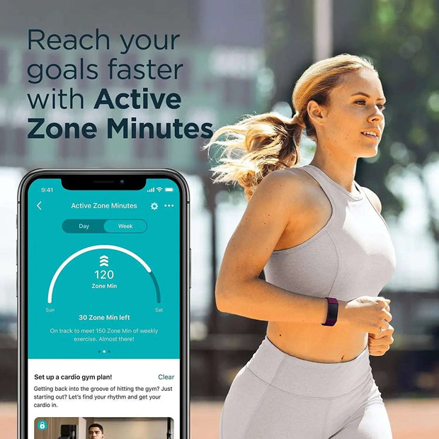 Fitbit Charge 4 Smart Watch Fitness Tracker- Contour Fitbits