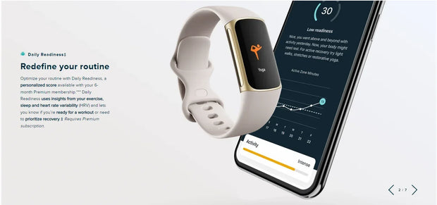 Fitbit Charge 5 Fitness Activity Tracker| Contour Fitbits