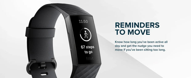 Fitbit Charge 3 Fitness Activity Tracker| Contour Fitbits