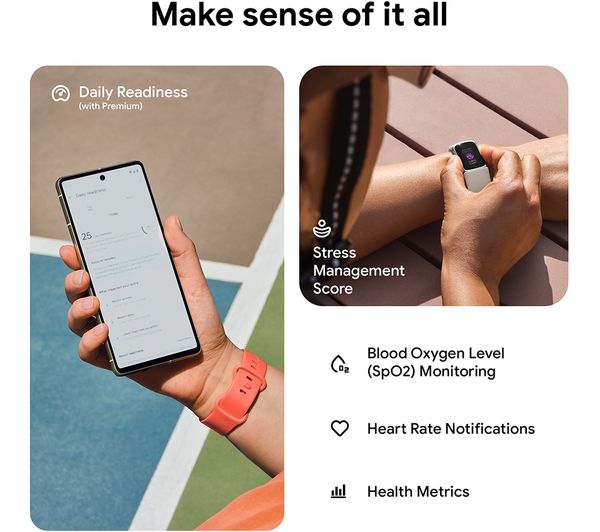 Fitbit Charge 6 Health+ Fitness Activity Tracker| Contour