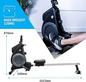 Bluefin Fitness Blade FIT Rowing Machine|Kinomap Integration