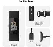 Fitbit Charge 6 Health+ Fitness Activity Tracker| Contour