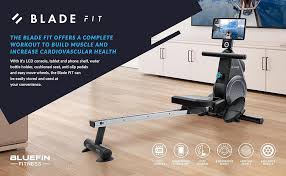 Bluefin Fitness Blade FIT Rowing Machine|Kinomap Integration