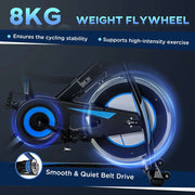8kg Flywheel Stationary Fitness Bike