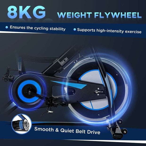 8kg Flywheel Stationary Fitness Bike