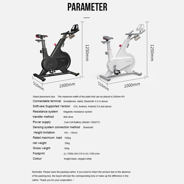 YESOUL M1 Magnetic Resistance Indoor Exercise Bike