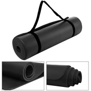 ONETWOFIT 10MM Thick foam Yoga Mat with Carrying bag and Strap