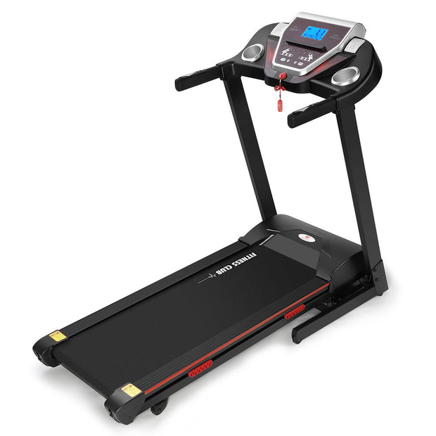 Treadmill with pre programmed workouts