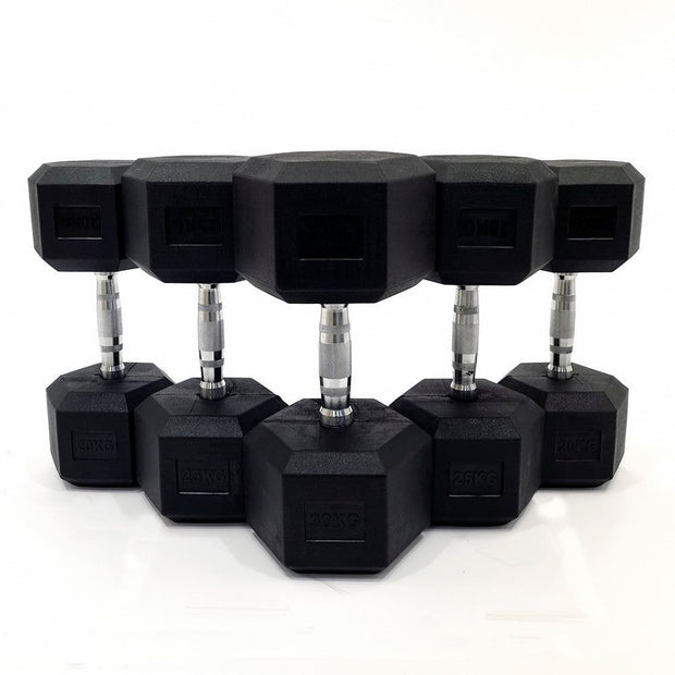 Hexagon shaped Dumbbells| Contourfitbits